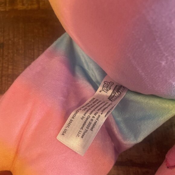 Care Bears Togetherness Bear Plush 2022 22" Rainbow Swirl Large Plush - Picture 7 of 7